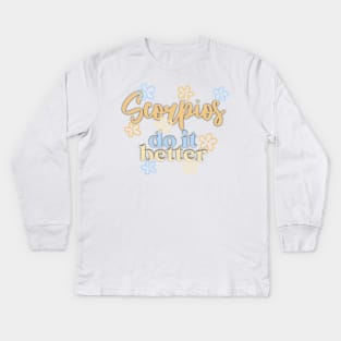 Scorpio Kids Long Sleeve T-Shirt